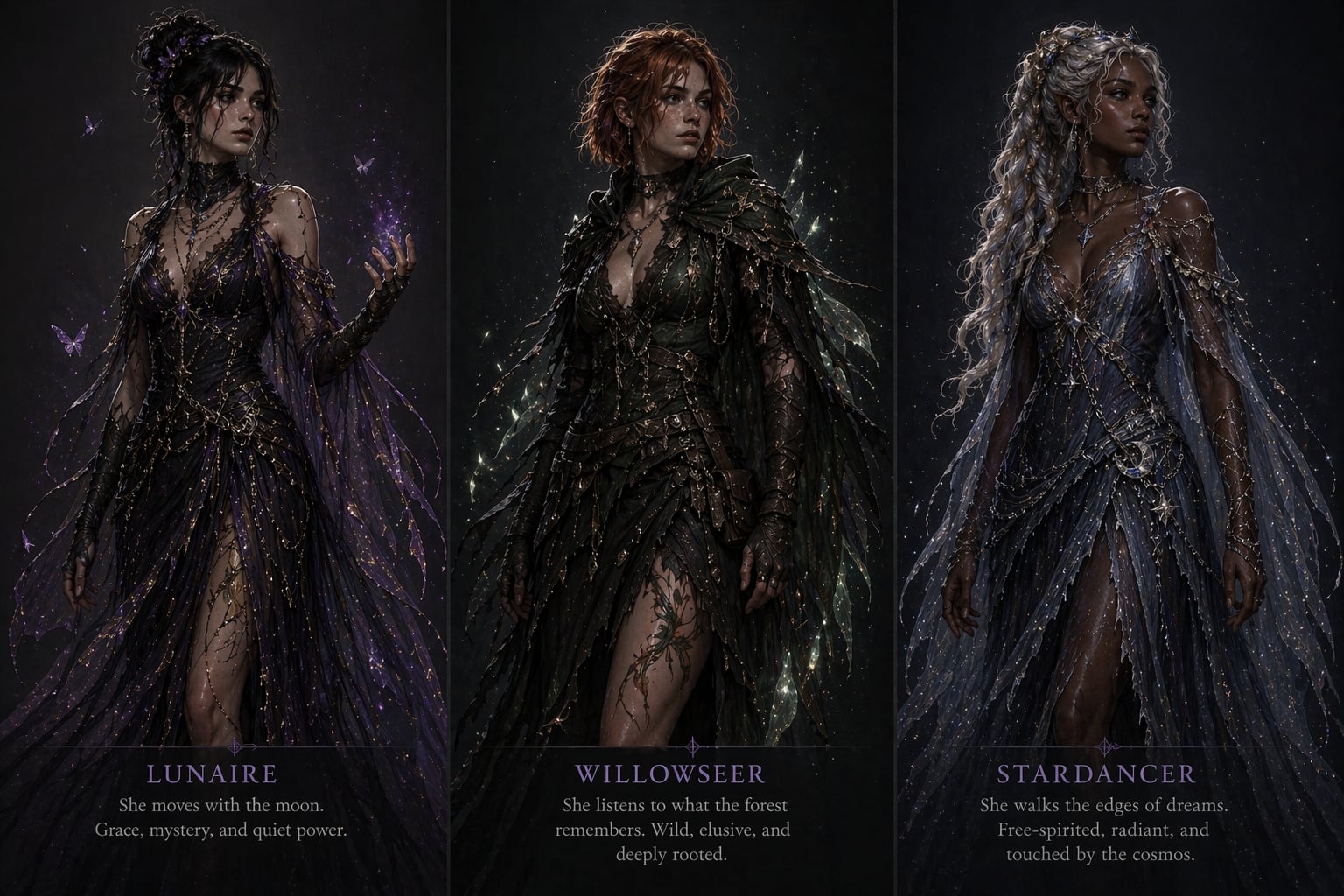 Two elemental mages